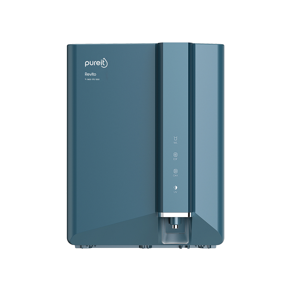 Pureit Revito 7 L RO+MF+UV Water Purifier with DURAViva™ Technology  (Teal)